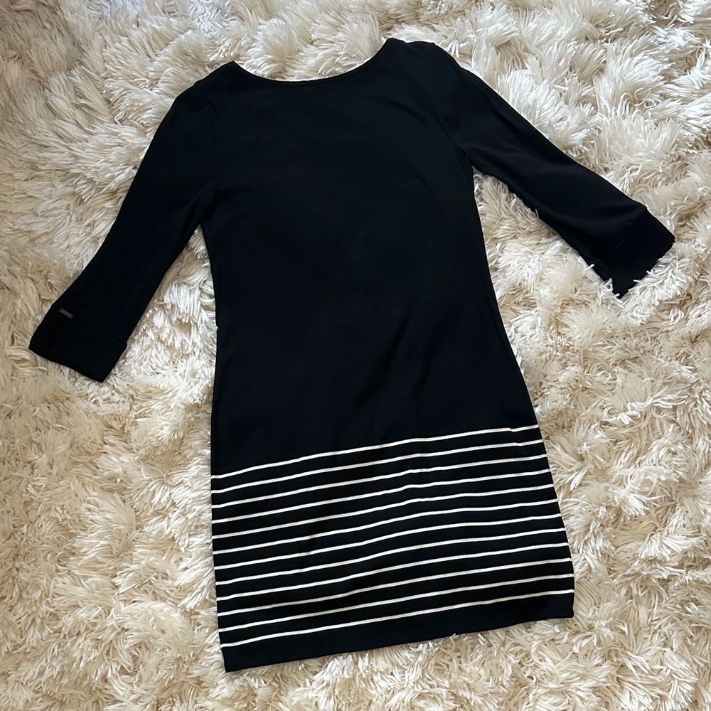 White House Black Market Black Shift Dress, size XS